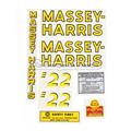 Pegatinas MASSEY-HARRIS 22