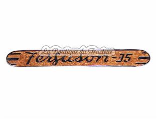 Emblema lateral para Massey Ferguson 35