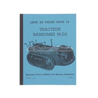 Catalogo de piezas RANSOMES MG6