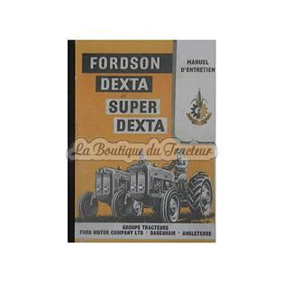 Libro de mantenimiento FORDSON DEXTA/SUPER DEXTA