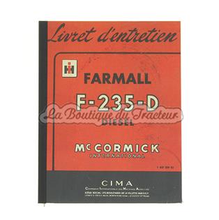Libro de mantenimiento FARMALL F235D