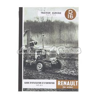 Guide d´utilisation et d´entretien Renault D16