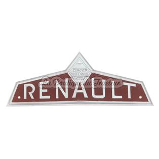 Emblema RENAULT maron