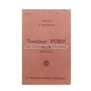Libro de mantenimiento Pony 820