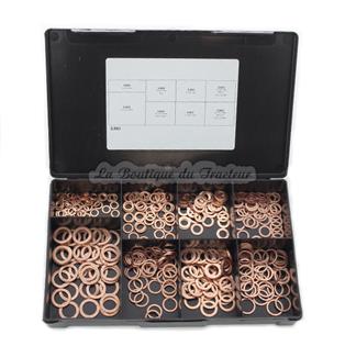 Caja de juntas de cobre metricas 400 pièces