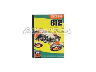 Libro de utilisacion y mantenimiento para tractores FIAT SOMECA - SOM612