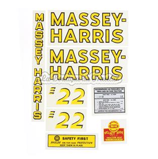 Pegatinas MASSEY-HARRIS 22