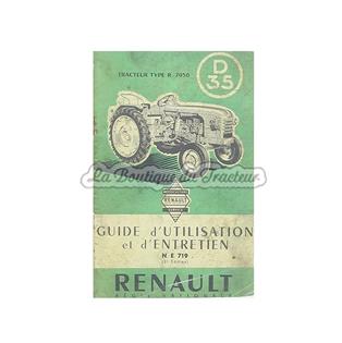 Libro de mantenimiento RENAULT D35