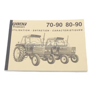 Manual de uso, mantenimiento y reparación de Fiat 70-90 80-90